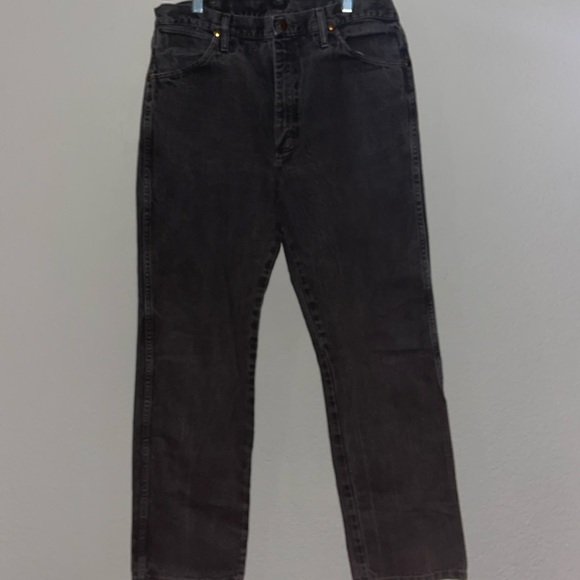 Wrangler dark brown  jeans 13mwzkl size 34x32 - Picture 3 of 6